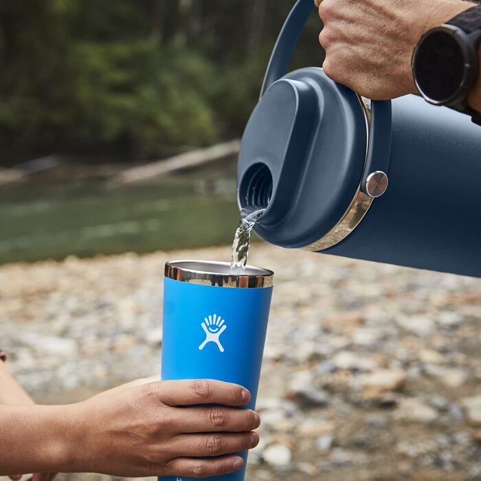Глечик для води Hydro Flask Oasis, нержавіюча сталь, багаторазовий, вакуумний, з герметичною кришкою, 3,6 л