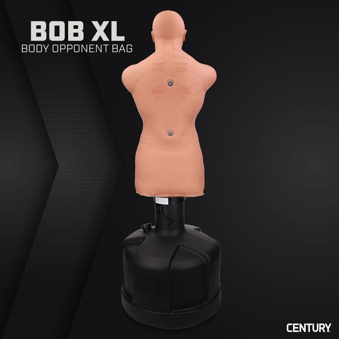 Боксерський манекен Century Original BOB XL - Регульована по висоті та автентична вінілова шкіра - від 152 до 208 см Регульована п