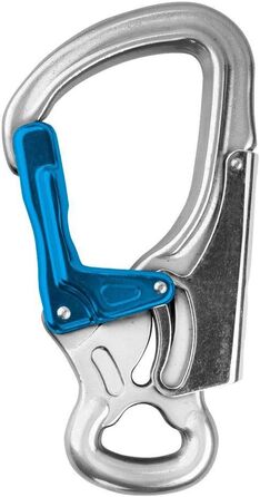 Карабін Salewa ATTAC G3 СРІБЛЯСТИЙ/КОРОЛЕВСЬКО-СИНІЙ