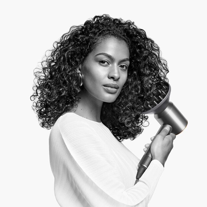 Фен Dyson Supersonic CurlyCoily для кучерявого та жорсткого волосся (темно-синій/мідний)