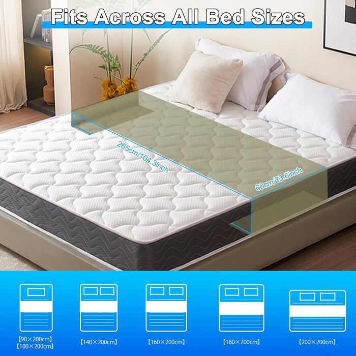 Універсальне простирадло/килимок із заземленням - органічна бавовна зі срібним волокном для кращого сну, 265x60 см (колір авокадо)