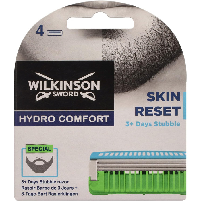 Леза Wilkinson Sword Hydro Comfort, 4 леза для гоління