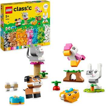 Конструктор LEGO Classic 11034, Творчі Тварини, 450 деталей