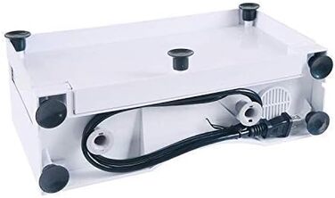 Дюймовий професійний портативний та розбірний електричний змінний струм 230 В 50 Гц 120 Вт для м'ясних та ковбасних виробів, делікатесів та сиру з лезами RSG Solingen з нержавіючої сталі, 17