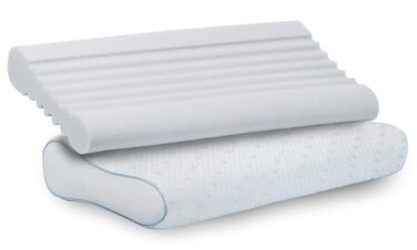 Подушка для шиї PARADIES 40x80 см - reVita Ergonomic - сертифікована IGR, ергономічна подушка для підтримки шиї, висота 10 см