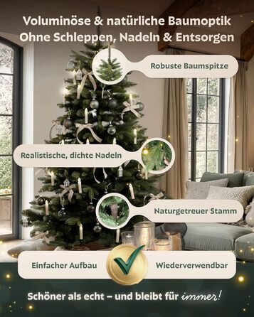 Штучна ялинка преміум-класу 180 см Håvn