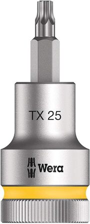 Набір біт Wera 05003997001 C 3, TORX HF Zyklop Bitnuss-Satz, Torx, з фіксатором, привід 1/2, 6 предметів