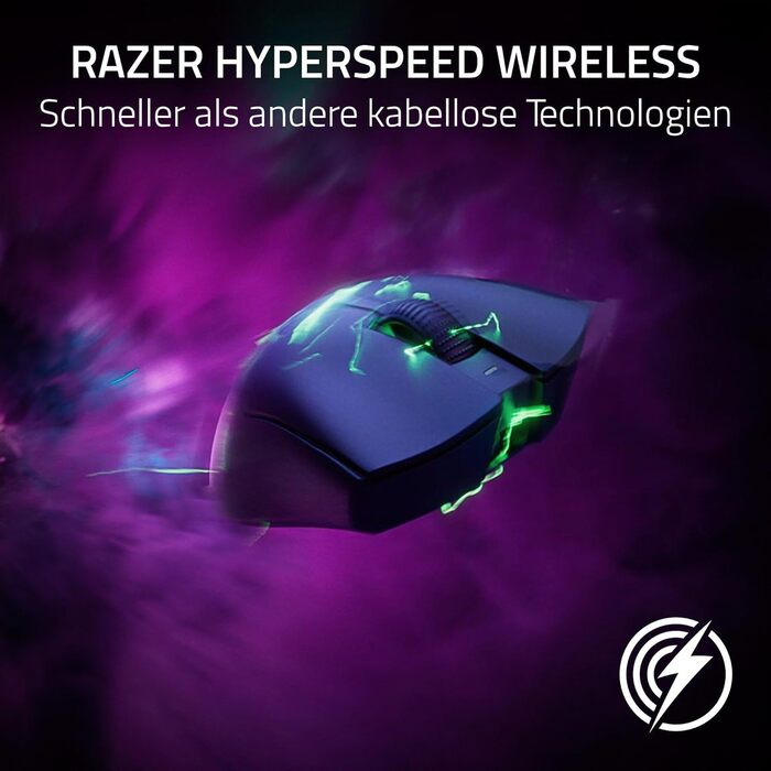 Легка бездротова ергономічна кіберспортивна миша (63 г, оптичний сенсор Focus Pro 30K, перемикач миші Gen-3, бездротова технологія