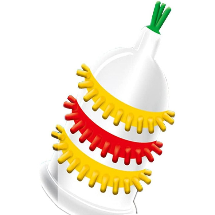 Надзвичайно чутливий презерватив Spike для дорослого сексу, стимуляція точки G (набір з 10 різних дизайнів) (C)