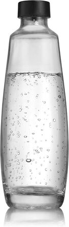 Резервний пакет SodaStream QC з циліндром CO2 Quick Connect (покриття 60 л) і 1 скляною пляшкою 1,0 л, рожевий, 27,5x16x44, 1053400490