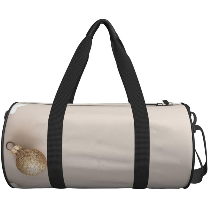 Дорожня сумка-циліндр, білий зірковий принт та зоряний декор, спортивна сумка для чоловіків та жінок, сумка-мішок, спортивна дорожня сумка