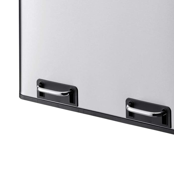 Педальний кошик для сміття на 48 літрів Конструкція кошика для сміття Розділення сміття Кошик для сміття Організація кухні Знімний