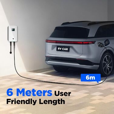 Зарядна станція для електромобілів Morec 7KW 32A ev зарядний пристрій типу 2 за стандартом ЄС IEC 62196-2 шт. екер з кабелем живле