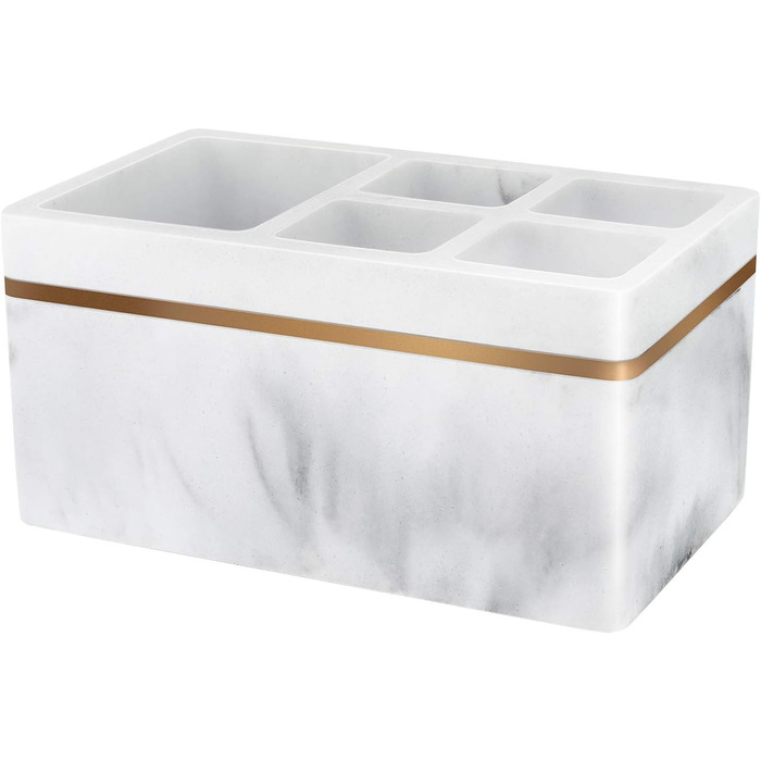 Тримач для зубних щіток Shinowa, 5 відділень електричний тримач для зубних щіток зі зливним отвором підставка для зубних щіток із