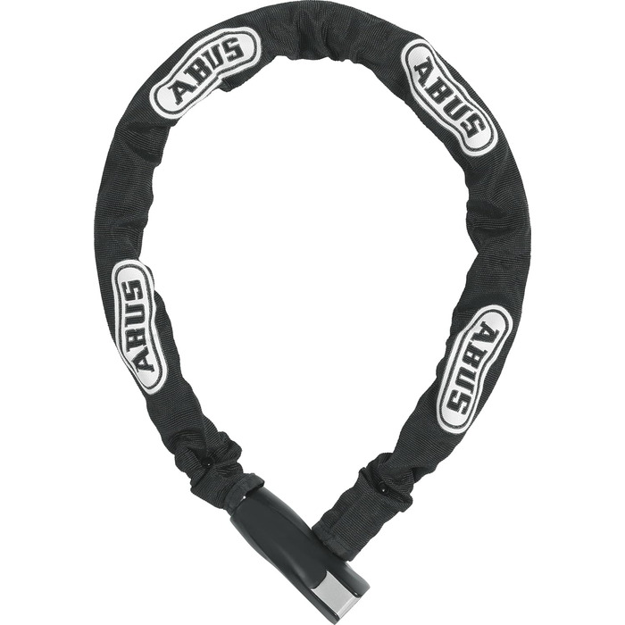 Ланцюговий замок ABUS Steel-O-Chain 880 Велосипедний замок із загартованої сталі рівень безпеки ABUS 8, чорний, 85 см, одинарний