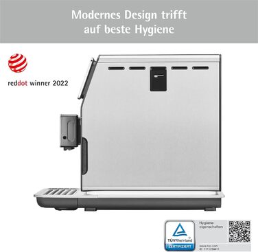 Повністю автоматична кавоварка WMF Perfection 880L з молочною системою, 18 напоїв, подвійний термоблок, кавомолка з нержавіючої сталі, профіль користувача, контейнер для молока 1 л