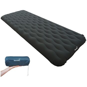 Килимок Skandika Elite/Exclusive Air для сну на одинарний/двоспальний ліжку Надувний матрац, невеликий розмір у пачці, високопродуктивний клапан, килимок для сну на вулиці, надлегкий, надзвичайно товстий, сумка для перенесення для кемпінгу та походів, ант