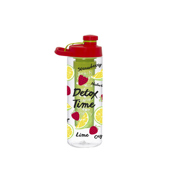 Пляшка для спорту HEREVIN Screw cap-Strawberry-Detox (6515765) Пляшка для спорту HEREVIN Screw cap-Strawberry-Detox (6515765)
