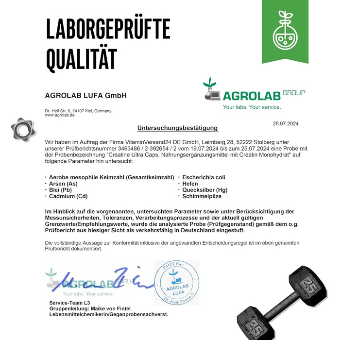 Капсули креатину Creatine Ultra – 420 шт. (1250 мг креатину моногідрату в кожній)