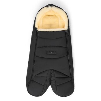 Муфта для ніг з овчини WARTH - тепла муфта для ніг з медичного хутра на зиму, для колясок з роздільними ніжками або фіксованою цен