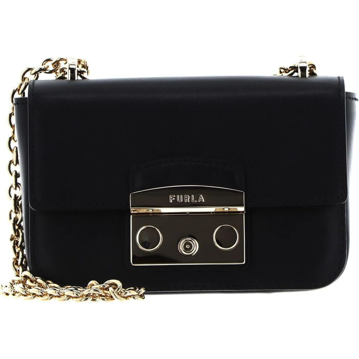 Furla Metropolis Mini Crossbody Nero, Furla Metropolis Mini Crossbody Nero