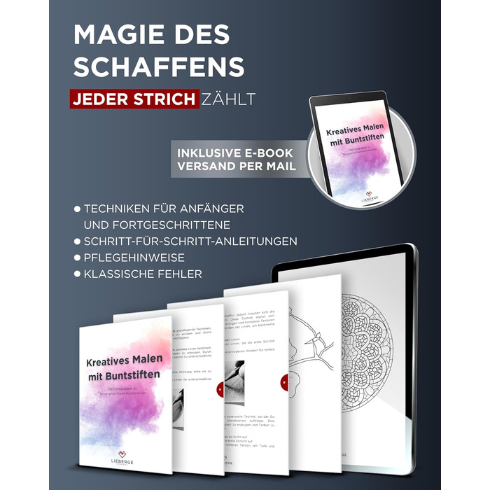 Набір кольорових олівців преміум-класу в металевій коробці 72 кольори Високопігментовані кольорові олівці Стійкі до розривів, плавне нанесення кольору Розмальовки для дорослих, дітей та художників (металева коробка)