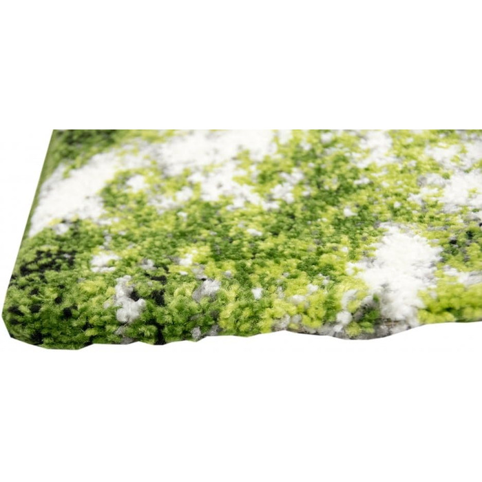 Дизайнерський килим для вітальні килим з коротким ворсом лісові дерева в зеленому кольорі розмір 200 x 290 см 200 x 290 см зелений