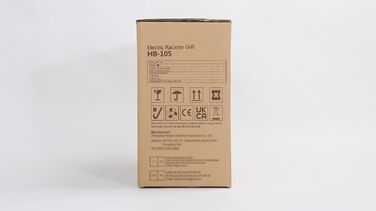 Раклетний гриль на 8 осіб з антипригарним покриттям, раклет з 8 міні-сковородами для раклету та 4 дерев'яними лопатками, плавно регульована температура, 1500 Вт, нержавіюча сталь 8 осіб