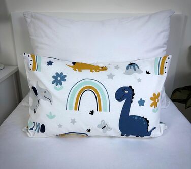 Дитяча постільна білизна Theonoi постільна білизна для малюків дитяче ліжечко в комплекті підковдра 100x135 та наволочка 40x60 з б