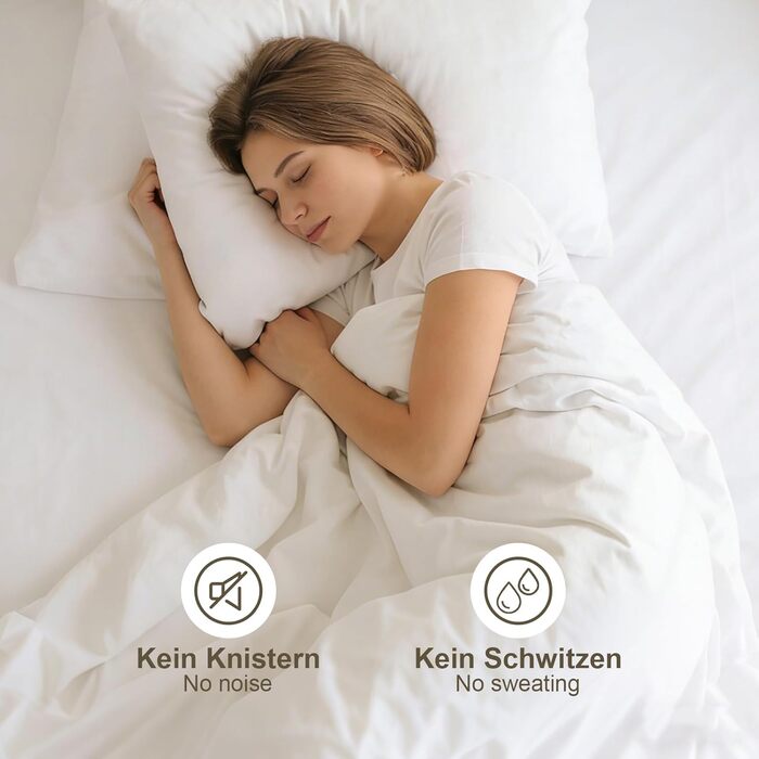 Наматрацник 140x200 см Molton - Виготовлений зі 100 бавовни, дихаючий, зручний наматрацник, біла бавовна 140x200 см