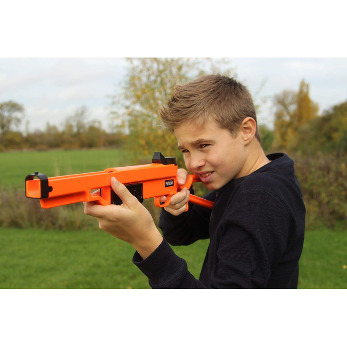 Комбінований набір Petron SURESHOT для дітей з помповою гвинтівкою та мішенню, помаранчевий/чорний (1 комплект)