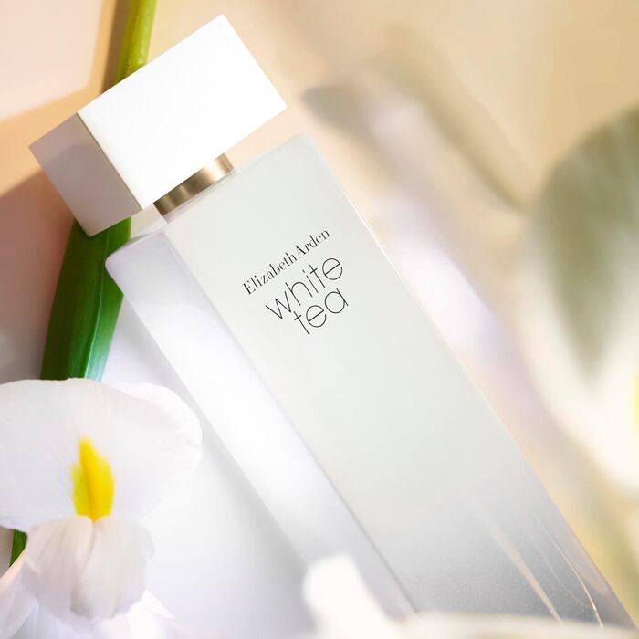 Туалетна вода White Tea, парфуми з італійським мандарином, екстрактом білого чаю та деревиною мадрас, квіткові, жіночні та солодкі, ніжне тепло, парфуми для жінок - 100 мл 1 мл (1 упаковка) Мандарин, білий чай та деревина мадрас