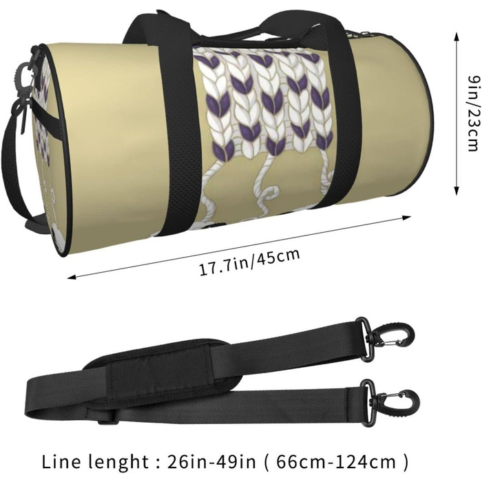 Дорожня сумка-мішок з кумедним малюнком вівці, спортивна сумка для чоловіків та жінок