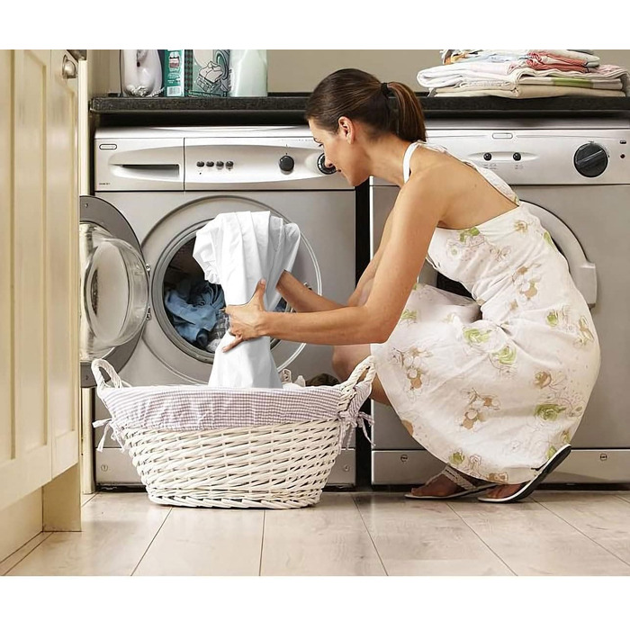 Водонепроникна бавовняна підковдра, підходить для виробів для нетримання, дихаюча та на блискавці, можна прати (синя, 135x200 см)