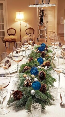 Різдвяних прикрас 50 шт сапфірово-синій Briful