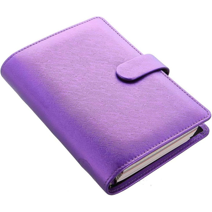 Органайзер для персонального сафіано Filofax Фіолетовий металік, 21-028769 фіолетовий