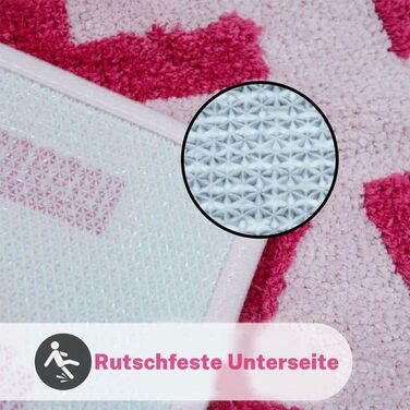 Килимок для ванної Get Naked 50x80 см, нековзний килимок для ванної Get Naked, що миється, м&39який та зручний абсорбуючий килимок для ванної кімнати, рожевий 50 x 80 см