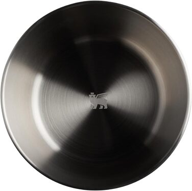 Миска Stanley Wildfare Pro з нержавіючої сталі, штабелюється, 473 мл, складаний посуд для кемпінгу, необхідне для вашої кухні, без BPA, бліда галька та камінь