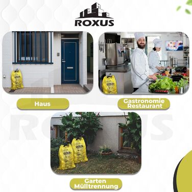 Жовтих пакетів для переробки та відходів, 90 л, 130