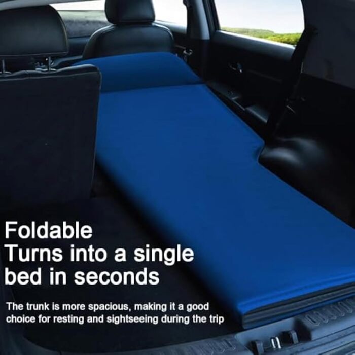 Автомобільний матрац для Dacia Duster 3 Гібрид Надувний універсал 2024 2025 років, надувний матрац для заднього сидіння, товстіший багажник, ліжко, кемпінг, подорожі, звичайний