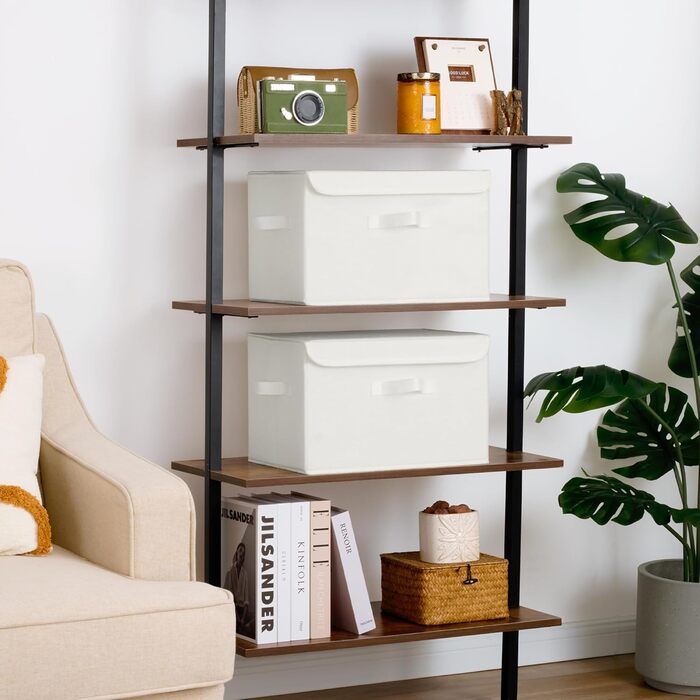 БАБУСЯ КАЖЕ набір тканинних коробок для зберігання та 6 складних підвісних полиць