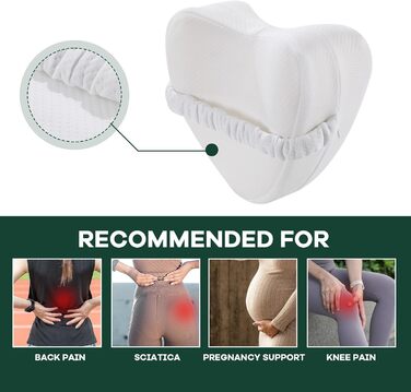 Змінні накладки на подушки для ніг, Тільки накладки на подушки для колін Наволочка для подушки для колін у формі серця, Синьо-білий/Розкішний сад 2 шт., 2 шт.