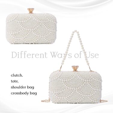 Жіноча перлинна клатч-сумка, вечірня сумочка з перлами для весілля, вечірки, випускного, урочистих подій, бежевий колір