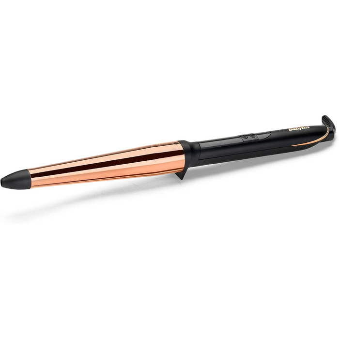 Професійна плойка з високоякісним титановим покриттям, конічна плойка 19-32 мм, 6 цифрових режимів нагрівання від 160C до 210C, C4