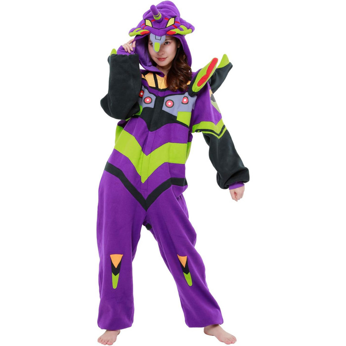 Кігурумі SAZAC Evangelion EVA01, поліестер, світиться у темряві