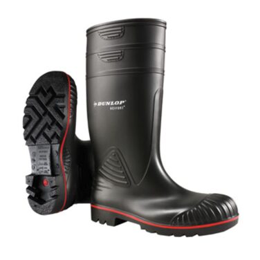Захисне взуття Dunlop, A442031, Acifort Heavy Duty Full Safety, чорне/червоне, розмір 49 EU 49/50 EU чорного кольору