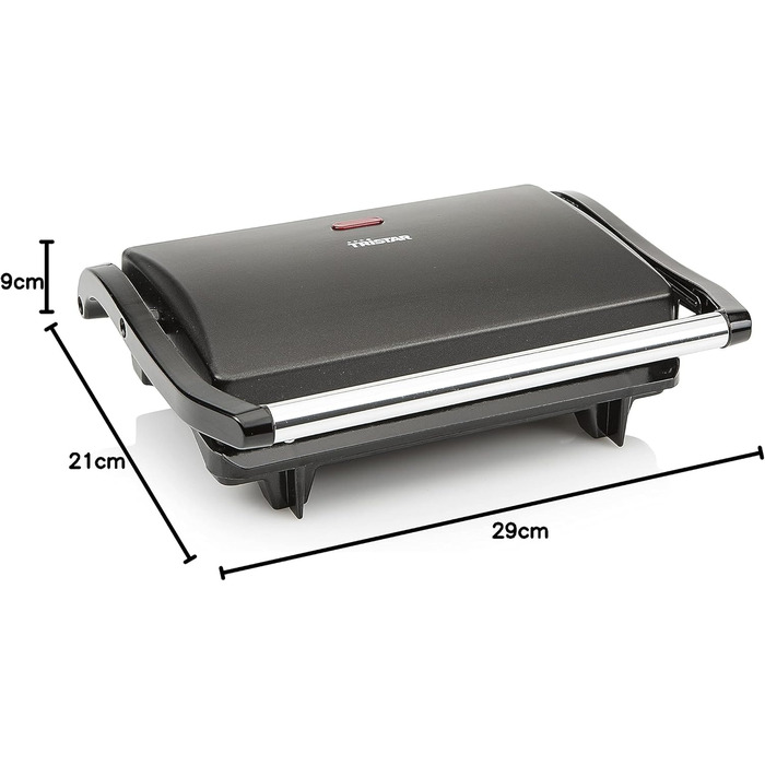 Контактний гриль Tristar GR-2650 Антипригарне покриття рухома кришка 700 Вт