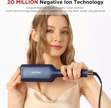 Стовбури русалки для волосся, плойка для великих локонів 32 мм, бігуді PARWIN PRO BEAUTY -Hair Curler, стайлер для завивки волосся