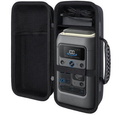 Жорсткий захисний чохол co2CREA для подорожей Anker SOLIX C300 DC Powerbank Powerstation 300W Outdoor Portable Solar Generator, лише чохол для перенесення