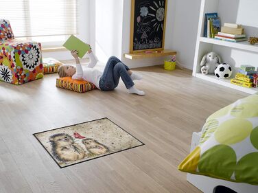 Килимок для дверей, що миється та сушиться, Spike 40x60 см, для використання всередині та зовні приміщень, можна прати 60 x 60 см (прямокутний)